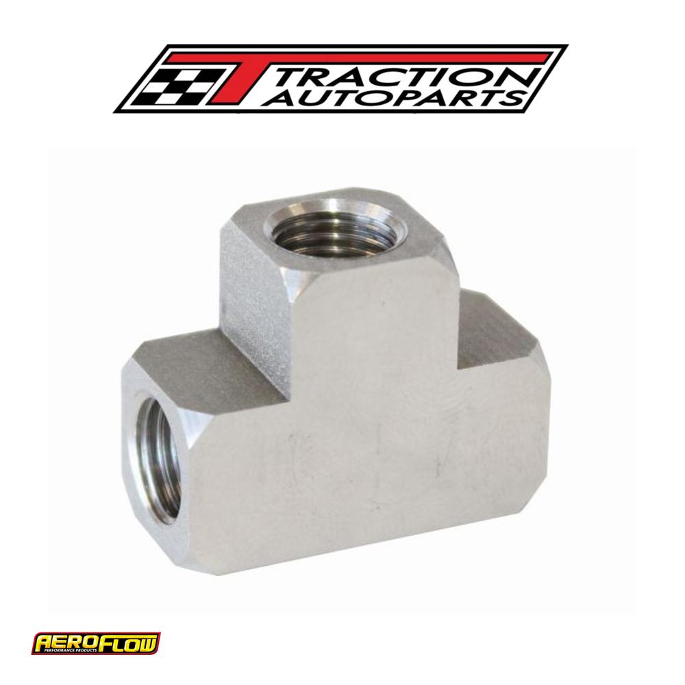S.s Female Tee 3/8"-24 Inverted Seat Stainless Steel