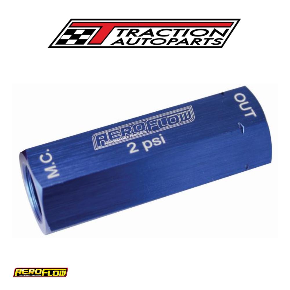 2 lb Residual Valve & Fittings Retains Line Pressure 2 lb