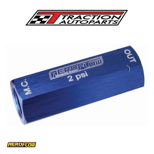 2 lb Residual Valve & Fittings Retains Line Pressure 2 lb