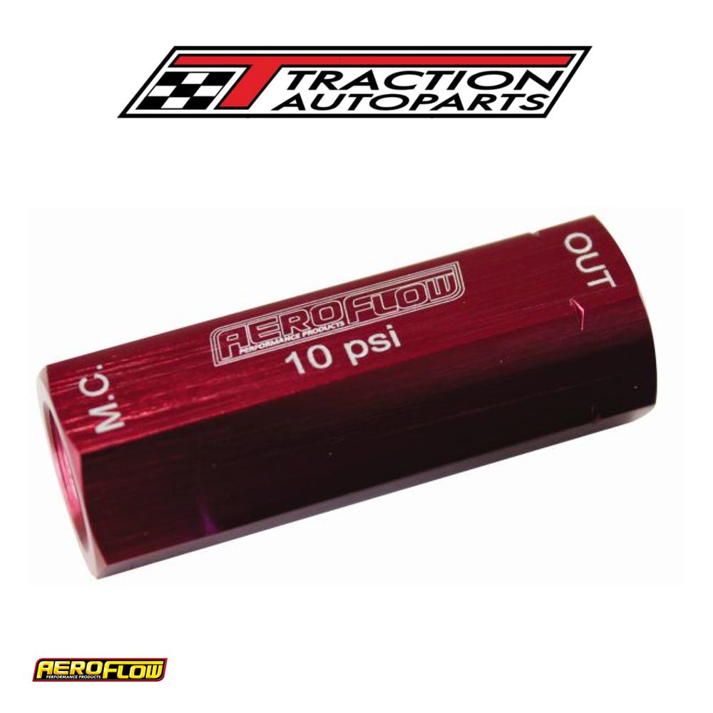 10 lb Residual Valve & Fittings retains Line Pressure 10 lb