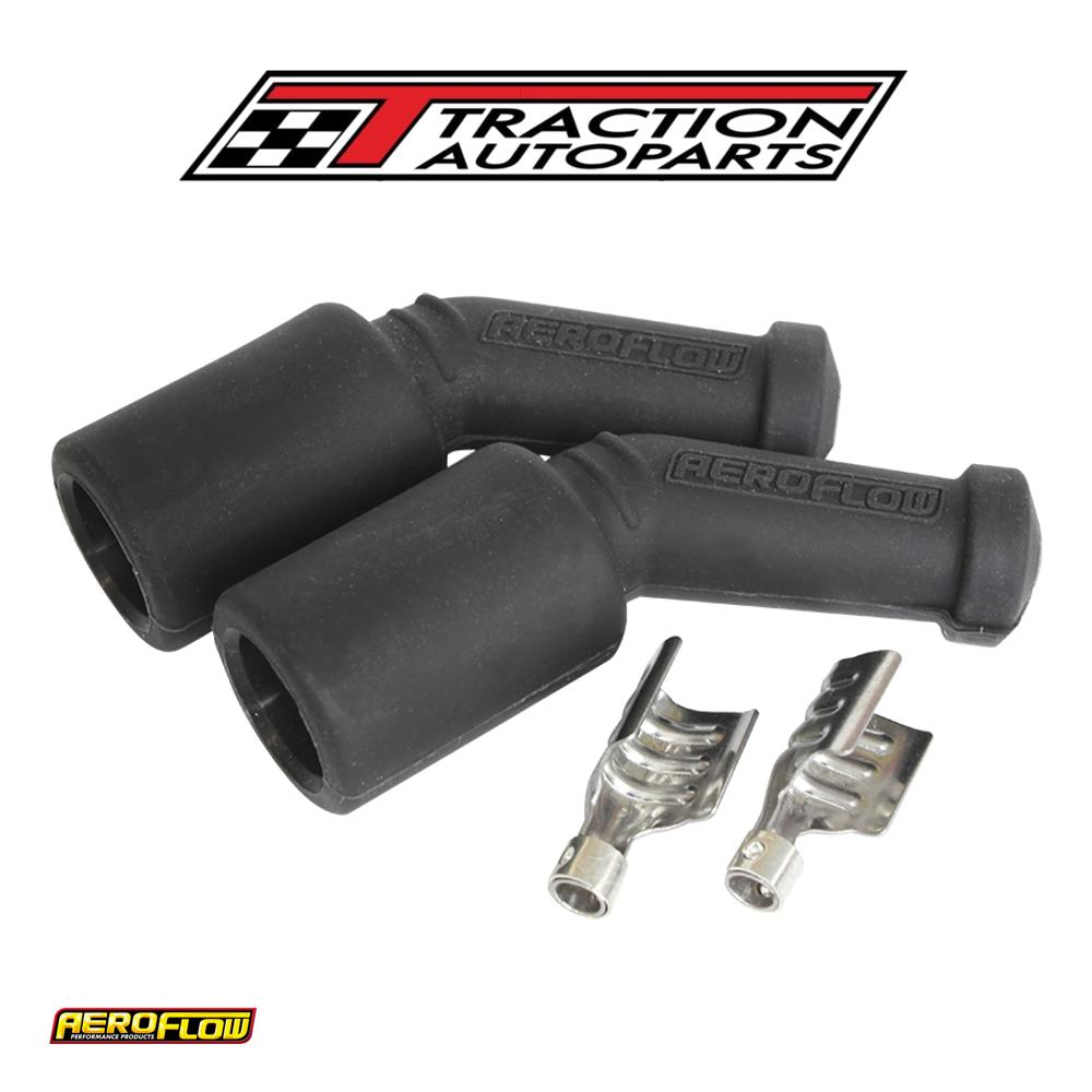 Coil Boots & Term Ls (2 Pack) 45 Deg. 2 Boots & 2 Terminals