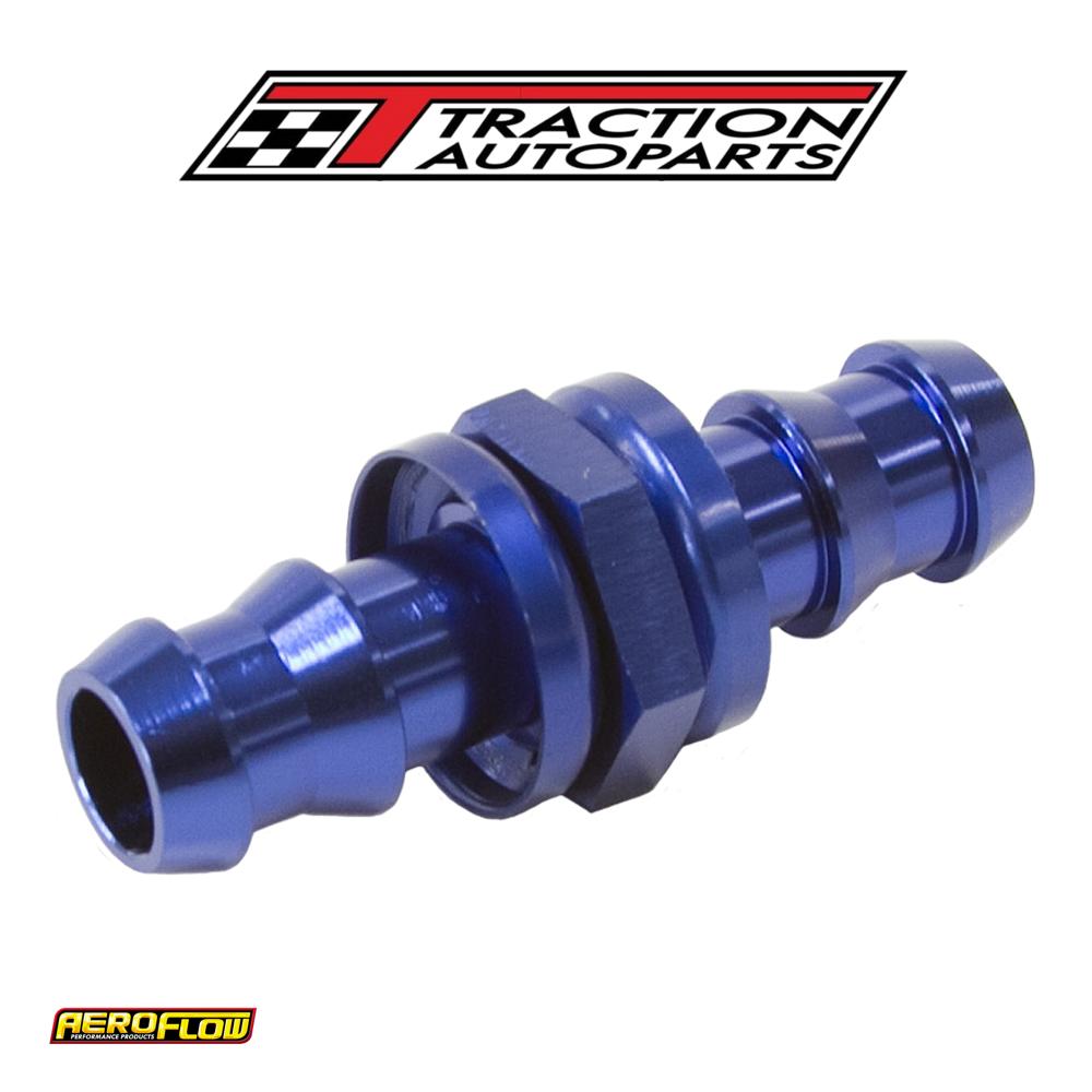 -8 To -10 push lock Barb Joinerblue 1/2" To 5/8" Male To Male