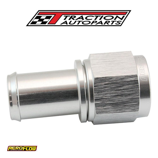 Female -8 an To 5/8" Barb Silver With Tube Nut