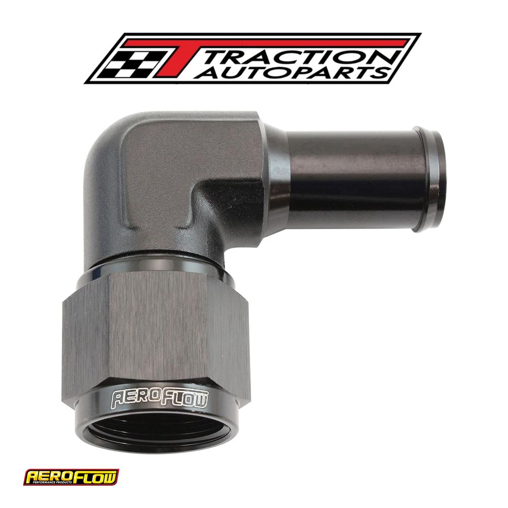 Female -10 an 90 deg To 5/8 Barbblack Swivel Nut