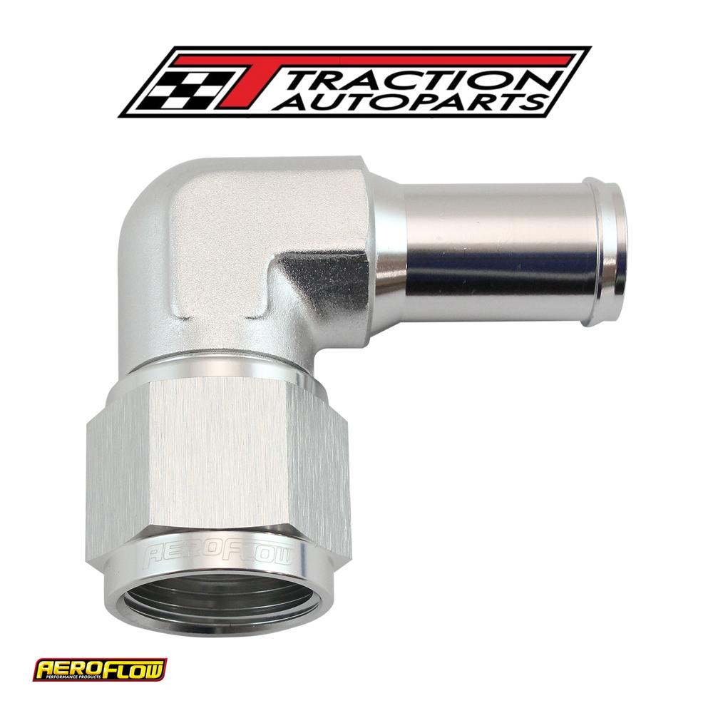 Female -10 an 90 deg To 5/8 Barbsilver Swivel Nut