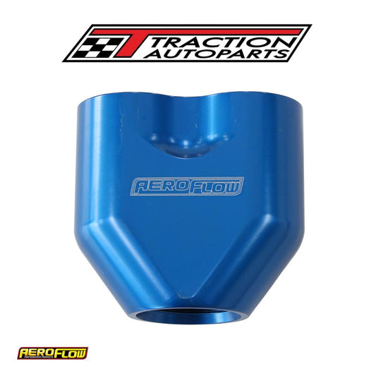 Aeroflow -10 an To 2 x-8 an Female Orb U Block Blue Af 455-10-08