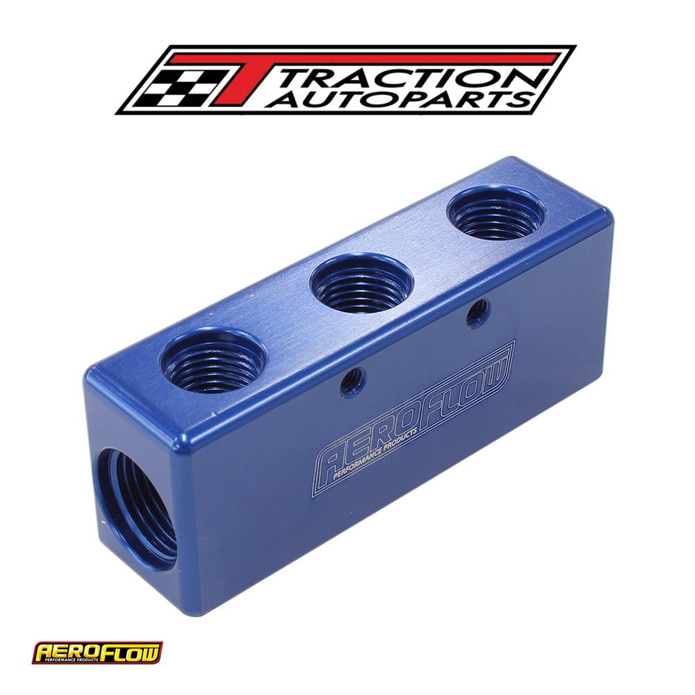 3 x -6 orb 2 x -8 orb Distributionblock Blue Compact Style