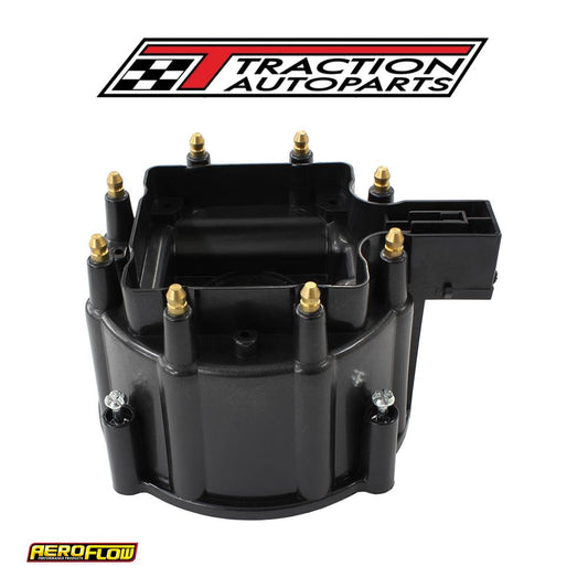 Chev V 8 Hei Distibutor Cap Black Colour Suits 4010-8362