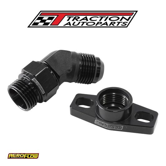 Turbo Drain Adapter -10 an 45 Degree 38-44 mm Hole Centres