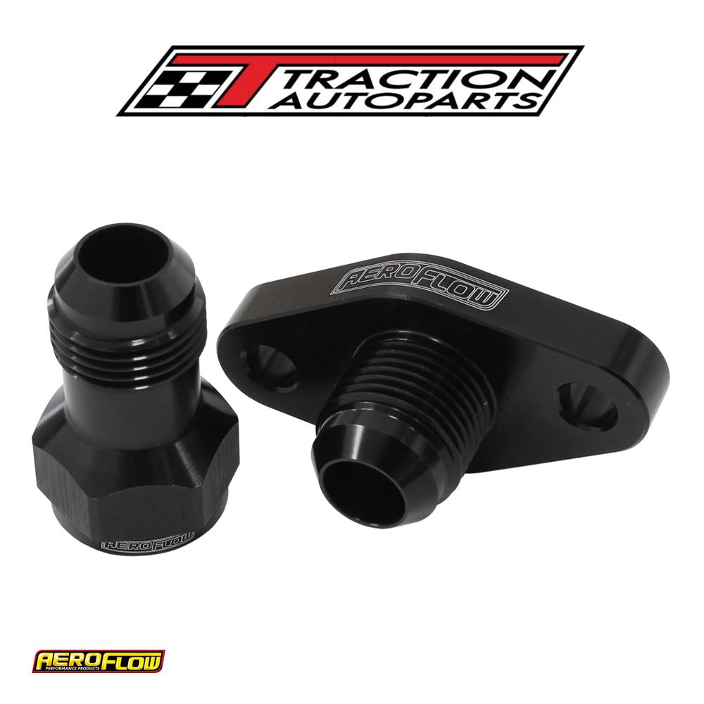 Turbo Drain Adapter -10 an Mid Length 51 mm Hole Centres