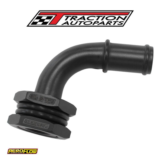 Bulkhead 90 Turbo Drain 5/8 Barb Oil Pan Sump Adapter