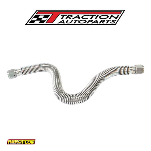 Flexible Turbo Drain Hose S/s Female 2 X -10 an 500 mm Long