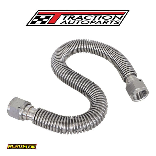 Flexible Turbo Drain Hose S/s Female 2 X -12 an 500 mm Long