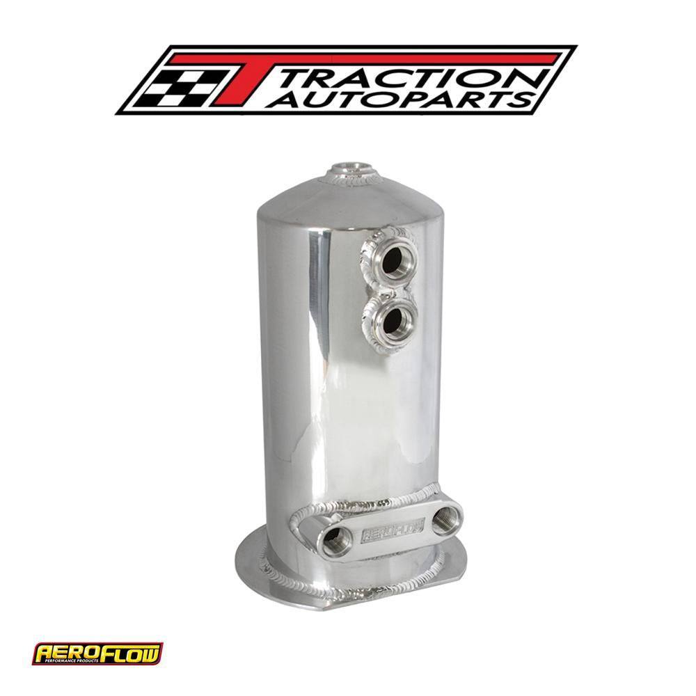 Surge Tank 2.5 l Spun Alloy Dual Feed Option 4 X -8 orb