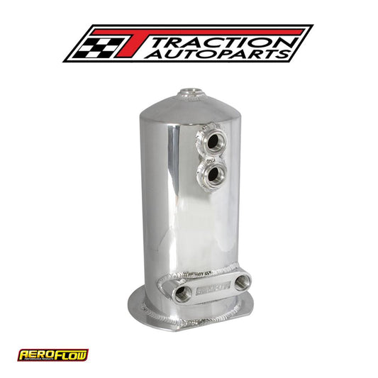 Surge Tank 2.5 l Spun Alloy Dual Feed Option 4 X -8 orb