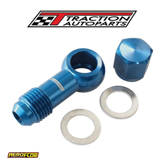 Aeroflow / Bosch Fuel Pump Banjo Kit To -6 an Inc Washers