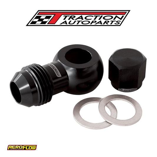 Aeroflow / Bosch Fuel Pump Banjo Kit To -8 an Inc Washers