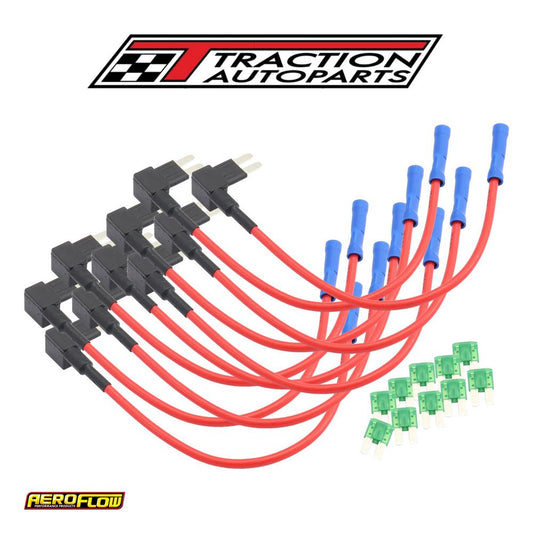 Push In Fuseable Link Micro Blade Fuse Power Feed Uni 10 Pack Aeroflow - Af 49-1571