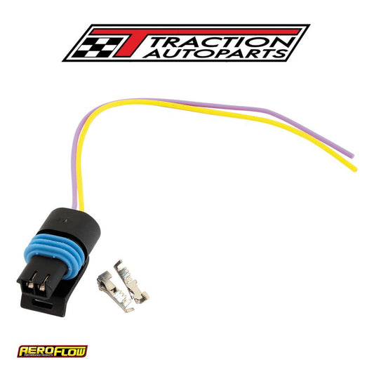 Gm Black Multi Purpose 2 Pin Pigtail Plug Pins Ac Delco