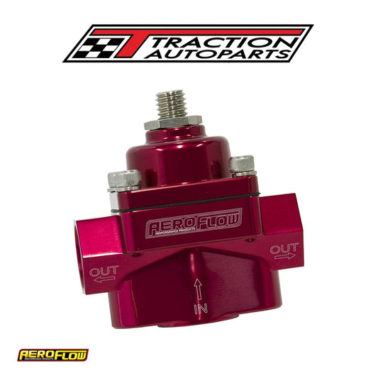 Red Style Reg 1-11 Psi Adjustabillet 1 in 2 Out -8 Orb Ports