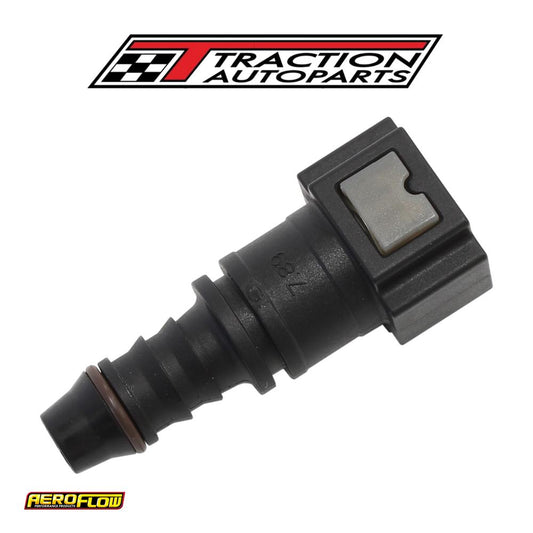 Push On 5/16" Efi Fitting To 3/8" / 9.65 mm Barb Straight