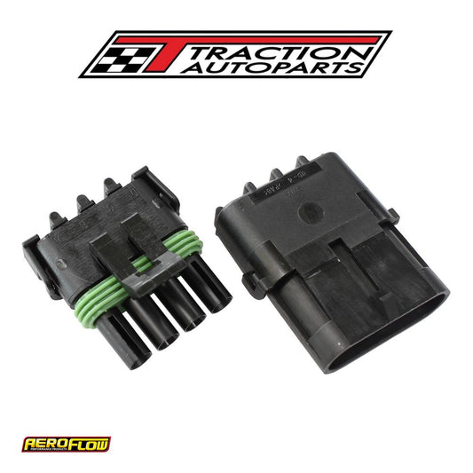 Weatherpack 4 Pin Connector Male/female, Pins & Seals