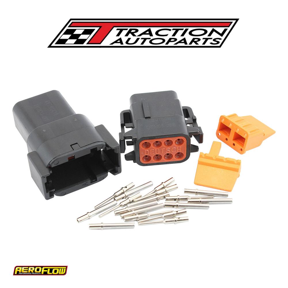 Weathertight Dtm 8 Pin Black Connector Kit Deutsch Dtm Styl
