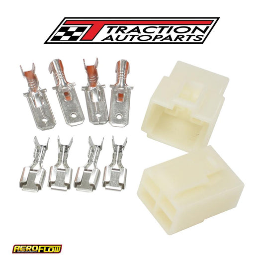4 Pin Electrical Connector Automotive Spade Style