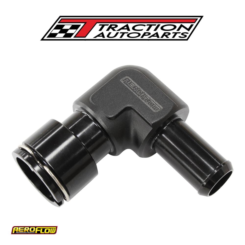 Lsa S/charger Water Fitting 90 deg To 5/8" Barb Clip On F/mal
