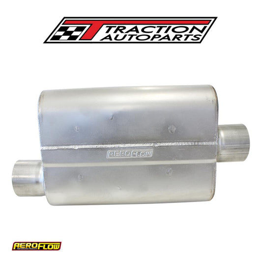 2.5" Offset / Center Muffler 13" Length,10" Width,4-1/4" H