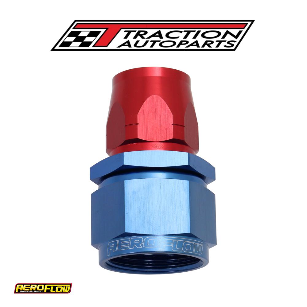 Stepped Straight End -12 Hose To -16 an Reducer Hose End Blue