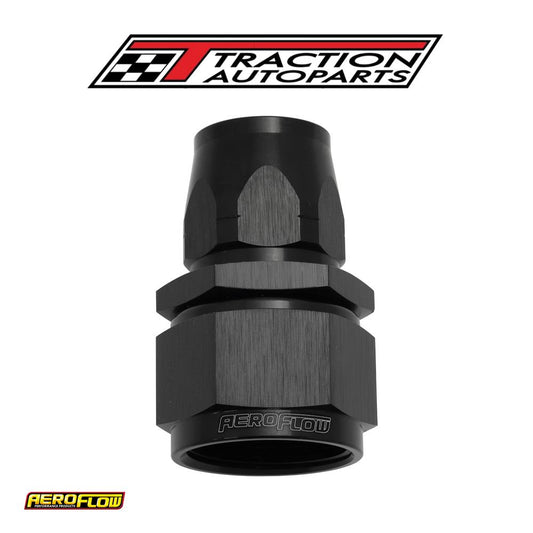 Stepped Straight End -12 Hose To -16 an Reducer Hose End Blac