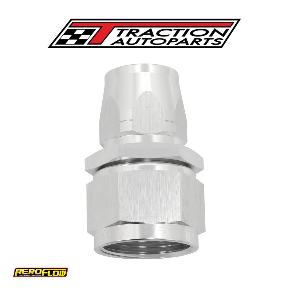 Stepped Straight End -12 Hose To -16 an Reducer Hose End Silv