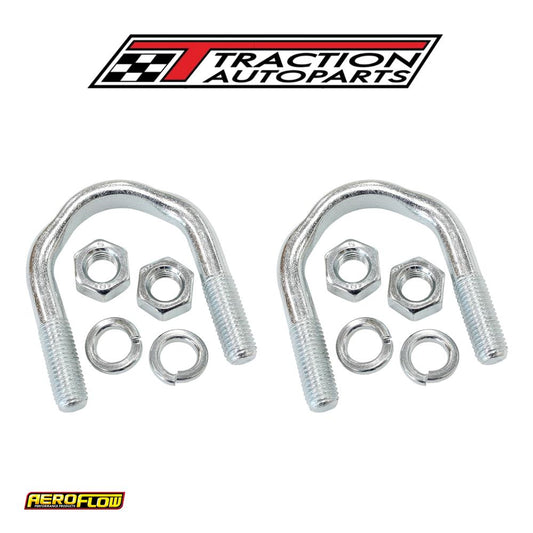 Forged U-bolts Pair Suits 1-1/8" Cap