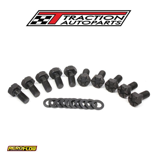 Ford 9" Ring Gear Bolt Set 1.070" Uhl 10 Pack