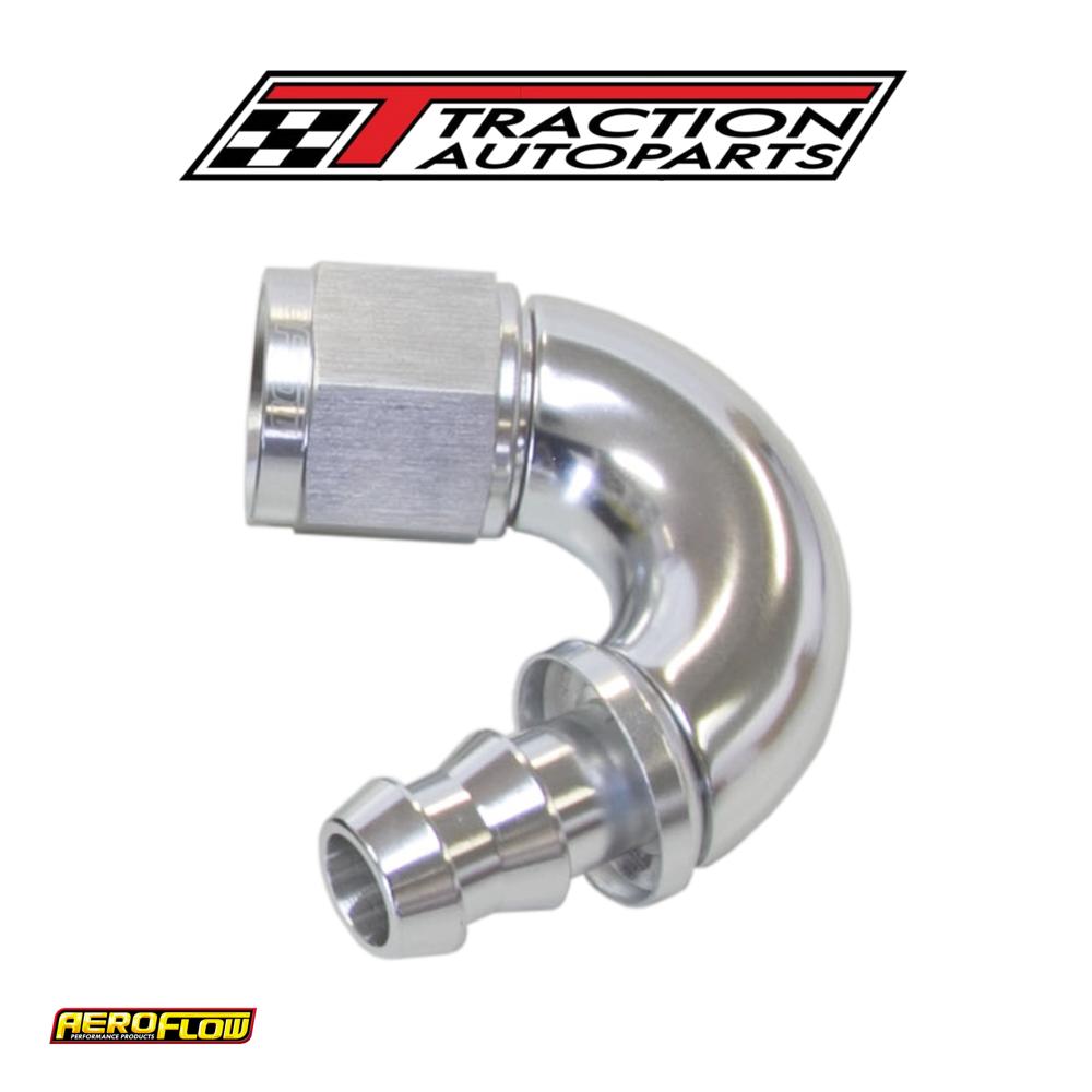 -4 an 150 Deg Full Flow Push Losilver Full Flow Push Lock