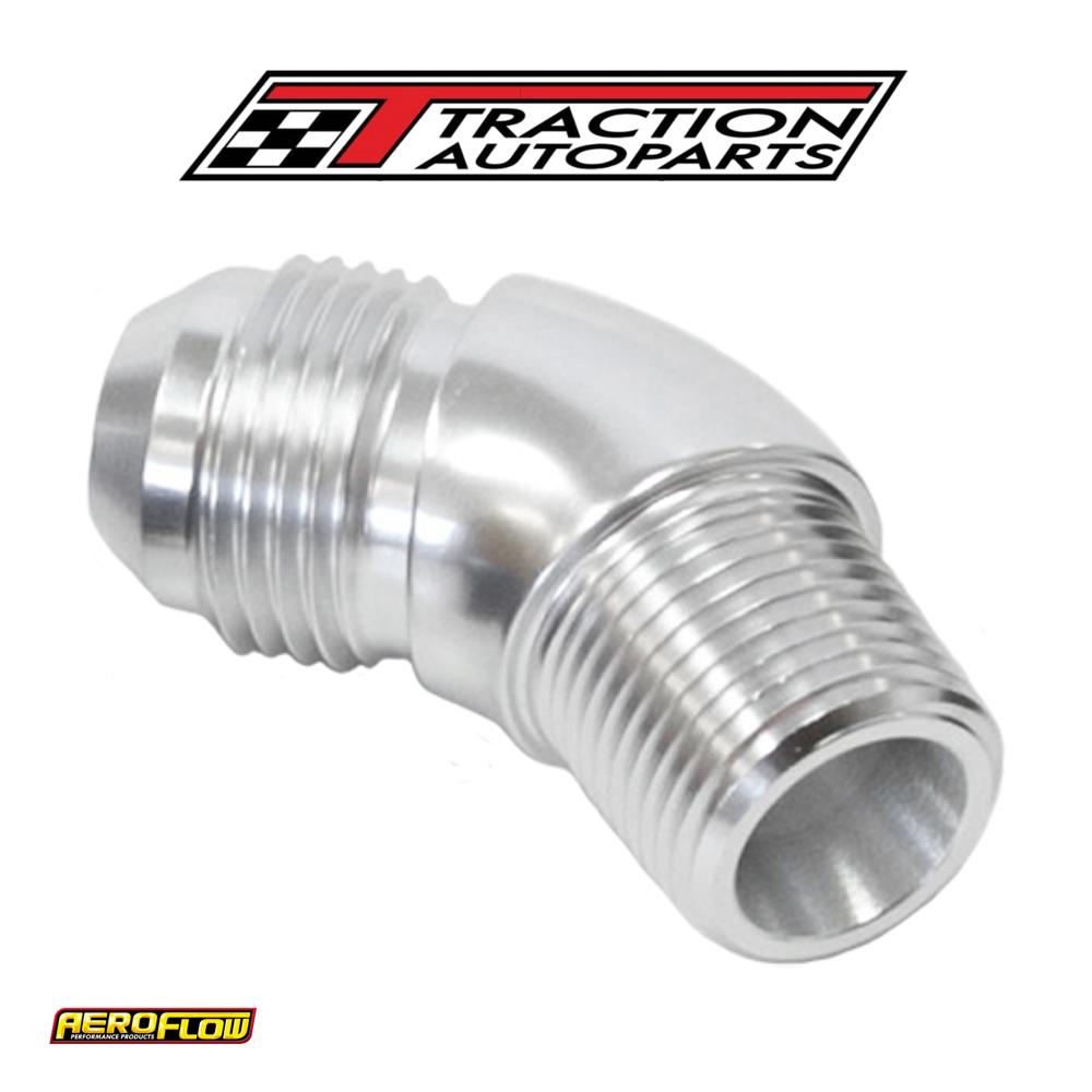 45 Deg 1/8" To -3 an Full Flow Silver No Restricion In Bend