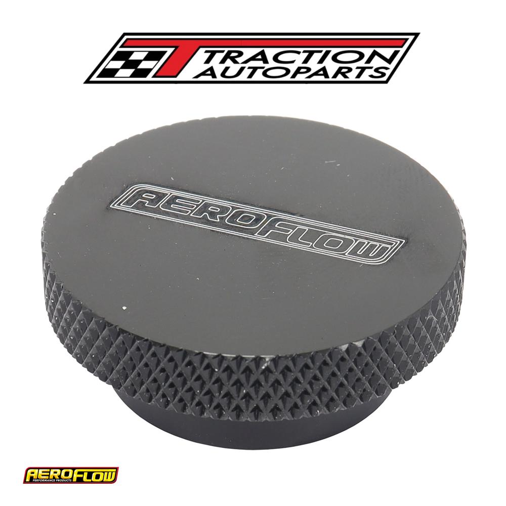 Air Cleaner Nut 1/4" Black Low Profile Tall Step 1/4" Unc