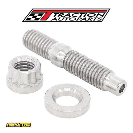 M 8 Titanium Stud Washer Nut Kit M 8 x 1.25 mm Header Bolt
