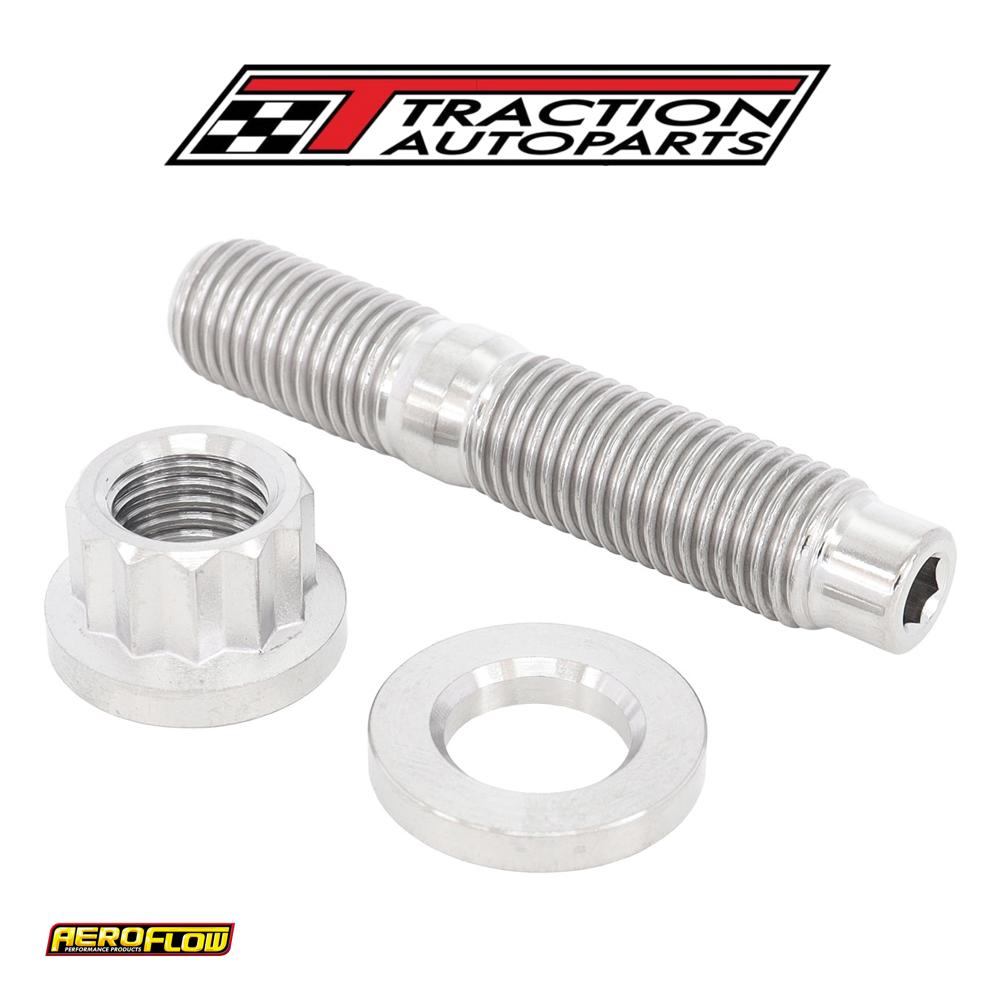 M 10 Titanium Stud Washer Nut Kit M 10 x 1.25 mm Header Bolt