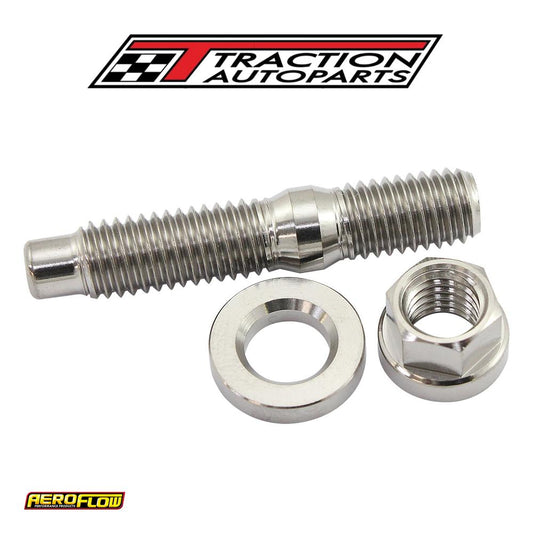 M 8 Titanium Stud Washer Hex Nut Kit M 8 x 1.25 mm Header Bolt