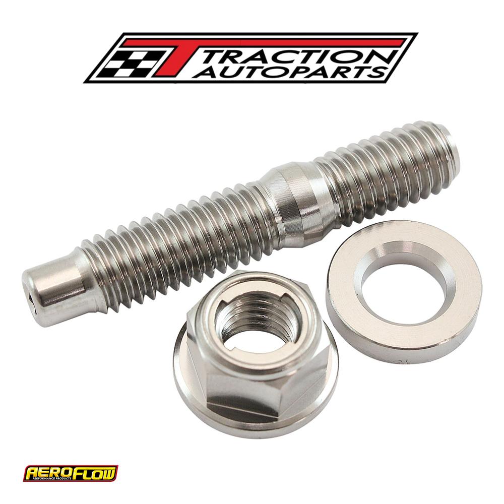 M 8 Titanium Stud Locking Hex Nut Kit M 8 x 1.25 mm Header Bolt