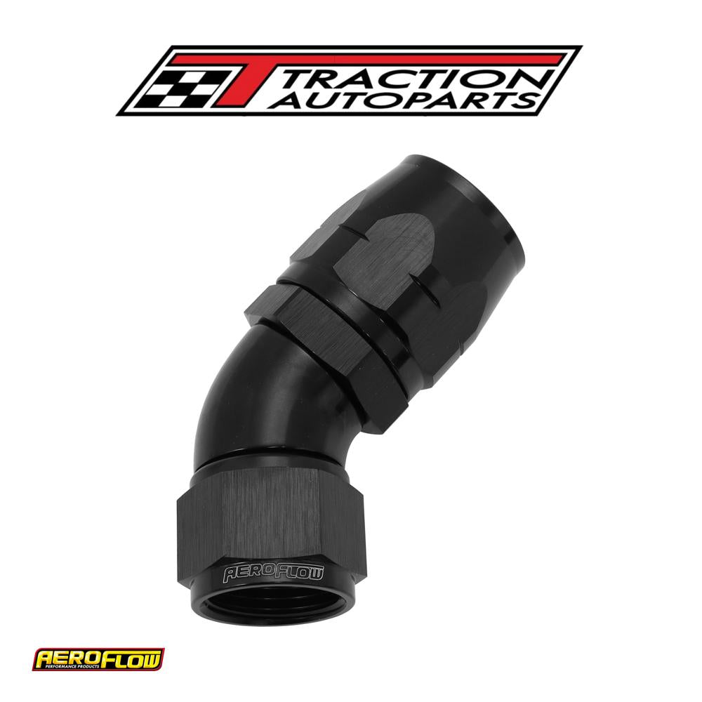 Stepped 45 Deg hose end -16 Hosto -12 an Expander Hose End Bla