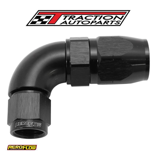 Stepped 90 Deg hose end -8 Hoseto -6 an Expander Hose End Bla