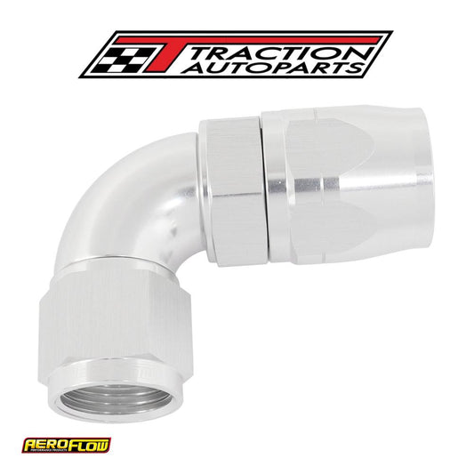 Stepped 90 Deg hose end -12 Hosto -10 an Expander Hose End Sil