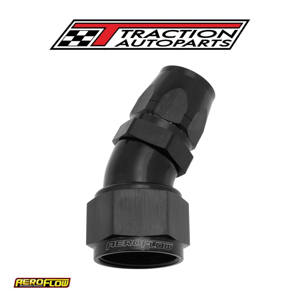 Alloy 30 Deg Hose End -12 Hoseto -16 an Reducer Hose End Blac