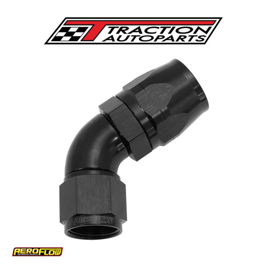 Alloy 60 Deg Hose End -12 Hoseto -10 Expander Hose End Black