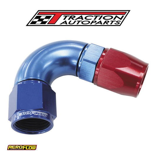 120 Deg -10 an Full Flow Teflonhose End Blue 1 Piece Fullflow