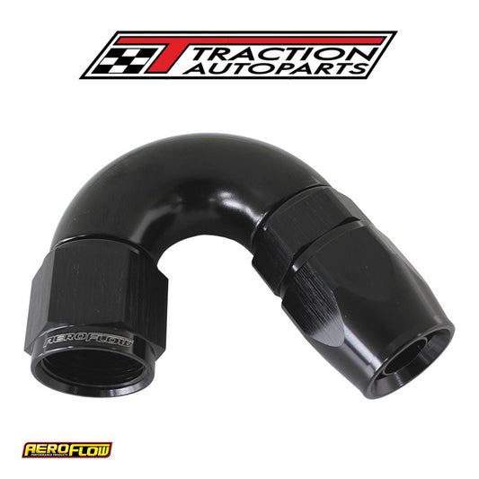 150 Deg -10 an Full Flow Teflonhose End Black 1 Piece Fullflo