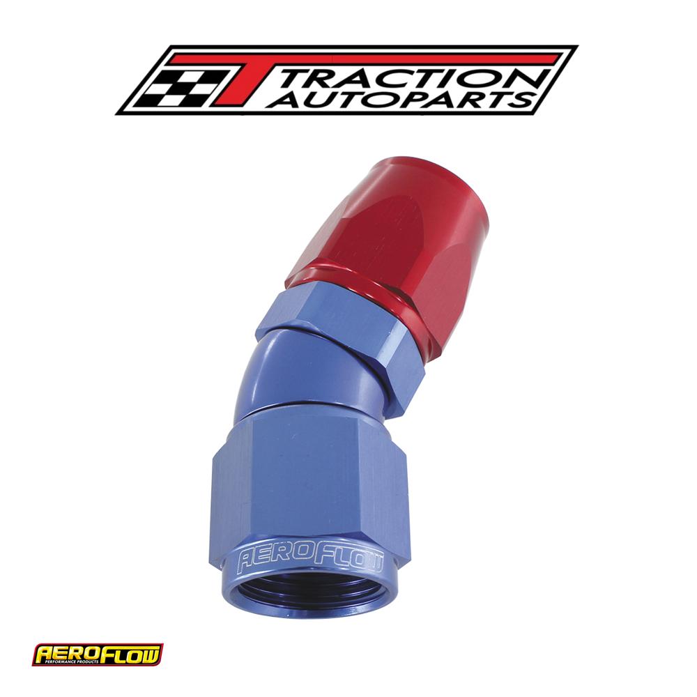 30 Deg -4 an Full Flow Teflon Hose End Blue 1 Piece Fullflow